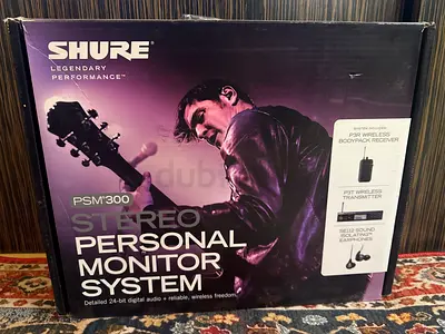 Shure PSM300 Personal Monitor System (in original box) - IEM system