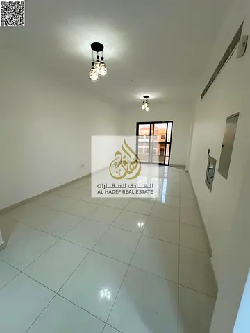 غرفتين وصالة | أول ساكن | 3 حمامات | غرفتين ماستر | بلكونة | المويهات 3 | أمام مول مركاز | 4 دفعات | 47,000 درهم