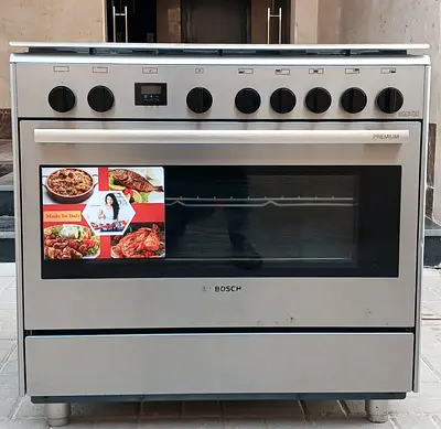 90x60cm BOSCH gas cooker with 5burners