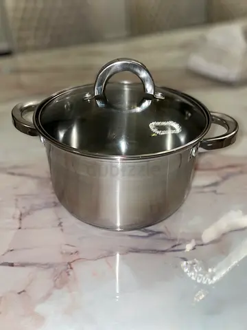 Stainless Steel Cooking Pot - 20cm DIA