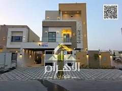 Luxury modern villa with swimming pool for sale, electricity, water, and air conditioning included.