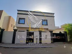 Villa for rent in Al Yasmin area, second occupancy, 4 master bedrooms, central air conditioning, pri