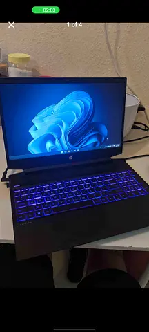 HP Pavilion Gaming Laptop - 15, Blue Backlit Keyboard, Windows 11