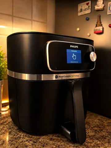 Philips Digital Airfryer XXL (Rapid CombiAir) - Touchscreen,  Black