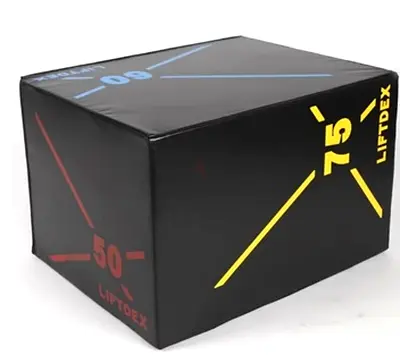 LiftDex 60cm Thick Exercise Mat / Plyo Box Top Pad
