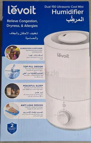 Levoit Dual 150 Ultrasonic Cool Mist Humidifier