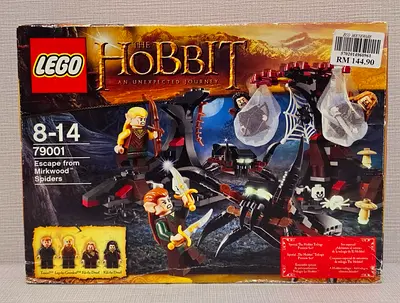 LEGO® The Lord of the Rings Escape from Mirkwood Spiders 79001 (298 pcs)(Retired Set)