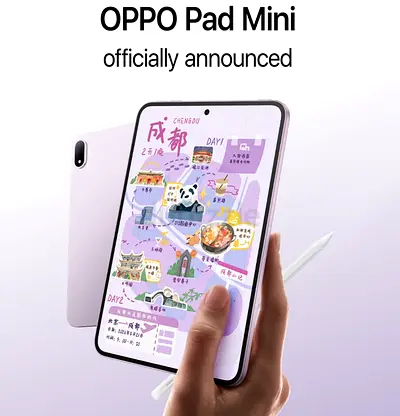 OPPO Pad Mini - 8.7 Tablet, Mint Purple, Like New