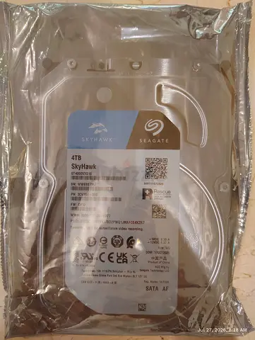 Seagate SkyHawk 4TB CCTV HDD (SATA)