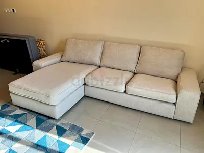 IKEA kivik L Shape Sofa Beige