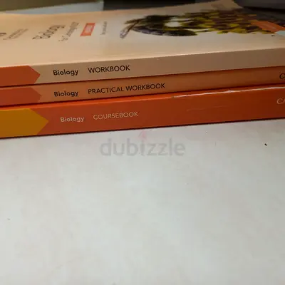 Biology Coursebook, Workbook and Practical Workbook set