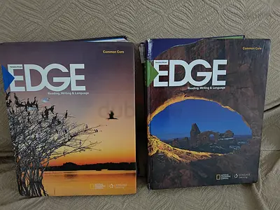 Two EDGE: Reading, Writing Language Common Core Textbooks