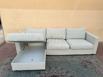 Selling Ikea vimle lshape sofabed under storage
