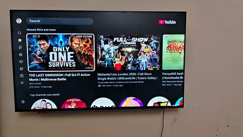 Toshiba 4k slim Tv - Good condition less used