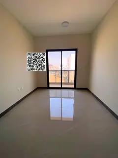 2BR apartment for annual rent in Al Jurf 3, Ajman, first occupancy in a brand-new building with balc
