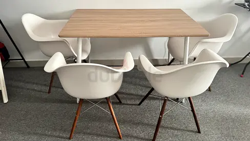 Dining Table with 4 Chairs