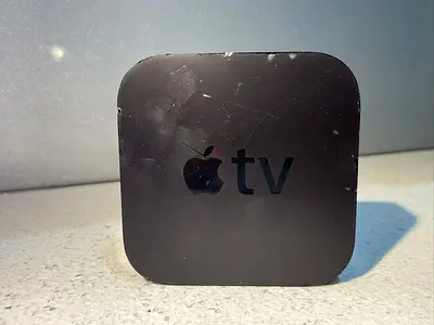 Apple TV streaming box — used, working condition without remote control