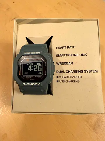 Casio G-Shock Smart Watch (Heart Rate, Smartphone Link) - Good Condition
