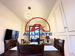Furnished 1BR | Modern Layout | Balcony & City/Marina Views — 3