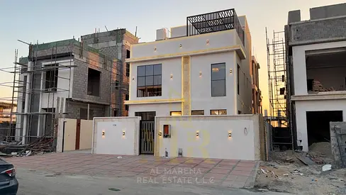 فيلا بسعر شامل رسوم التسجيل والتمليك على الشارع الرئيسي جاهزة للسكن بخصم خاص للكاش في أرقي مناطق عجمان تملك حر..