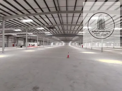 Industrial Warehouse for Rent: 200,000 sq ft | A Rare Investment Opportunity for Factories, Large Companies, and Logistics Services | 60 kW Electricit