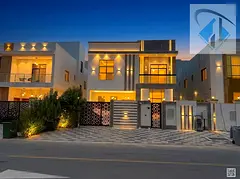 High-end 4-bedroom villa with built-in wardrobes available for annual rent.