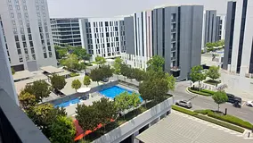Gated community luxury 1bedroom Only 53k with gym pool and BBQ Area and covered parking in aljada Co