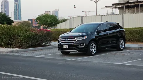 Ford Edge Titanium 2017 | 3.5L V6 Engine | GCC Specs | Excellent Condition