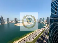 Two bedroom apartment for annual rent in Asas Tower with 2 open sea view balconies free AC by owner 