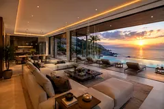 Private Beach For The Villa | Private Infinity Pool