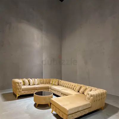 Brand New Luxury Sofa Set Made with High-Density Foam and Durable Premium Fabric