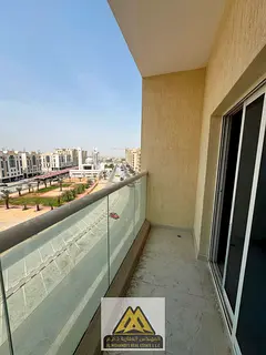 First occupancy studio apartment, spacious with separate kitchen, in Al Yasmin area on Mohammed Bin