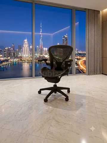 Herman Miller Aeron Office Chair Fully Options With Adjustable Arms and Lumbar Support