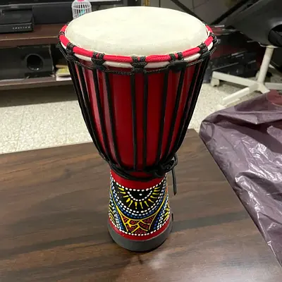 CLEARANCE SALE!! Djembe with carry bag for extremely low price!!