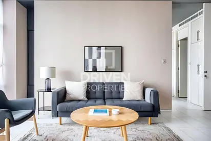 Furnished with Clear Burj View | High floor