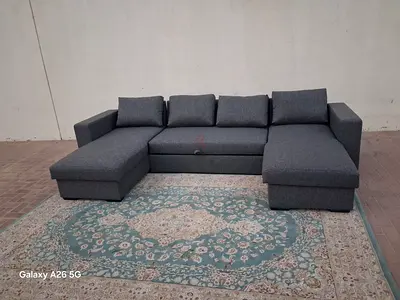 L-Shape Sofa Bed – Like New
Upgrade your home with this elegant Beige L-Shape Sofa Bed featuring a
