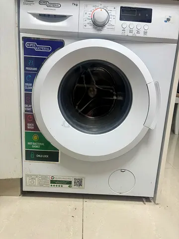 Used front-load washing machine - 7 kg, working condition