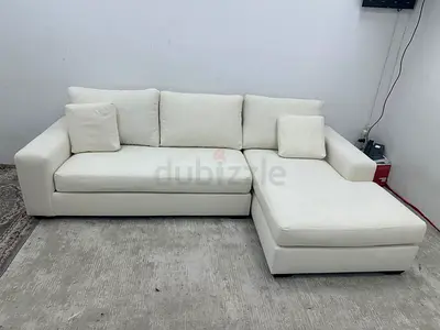 Selling pottery barn lshape sofa
