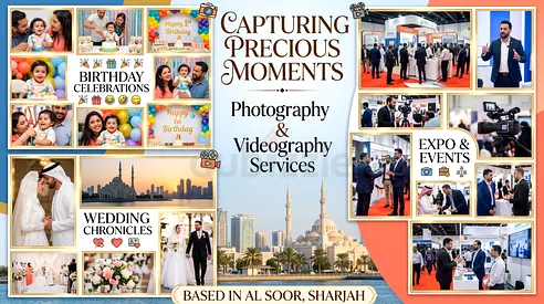 Al Soor Photographer Videographer | Creative Media Production for Brands, Retail.