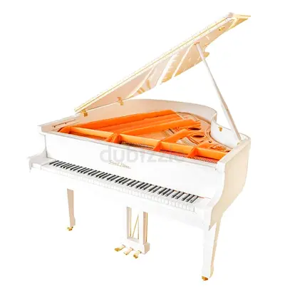 Pearl River GP-148 Grand Piano - White