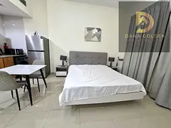 Ready Move Furnished Studio Monthly Basis Open View\ Wardrobes Free Wifi | Near Dubai Border