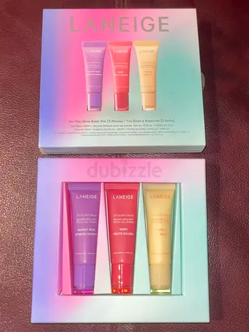 Laneige Lip glowing balm/ Lip Balm Trio - Brand New Set