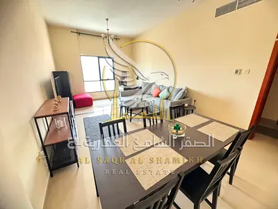 شقه مفروشه للايجار السنوي غرفتين و صاله منطقه برج النعيميه تاور  عجمان موقع مميز سهوله الوصول لمخرج دبي والشارقه