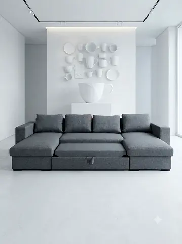 Luxury Brown Leather Sofa – Elegant Style
Classic brown sofa with a premium look and comfortable sea