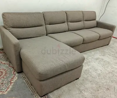 Marina home lshape sofabed with storage