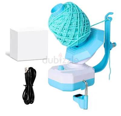 Automatic Yarn Ball Winder - USB Rechargeable, Clamp Mount
