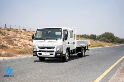 2024 Mitsubishi Canter 3.0L Diesel Automatic RWD | Dual Cab Commercial Truck | GCC Specs