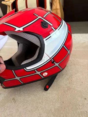 DOT Youth Helmet Kids Spider Motocross Full Face Offroad Dirt Bike ATV S-XL