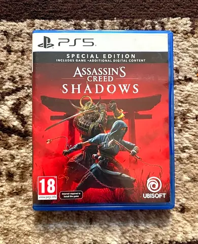 Assassins Creed Shadows (PS5) - Disc Only, Good Condition