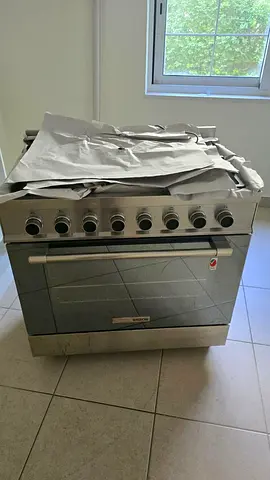 TecnoGas Superior Full Gas Cooker 90x60cm With Oven Excellent Condition made in Italy